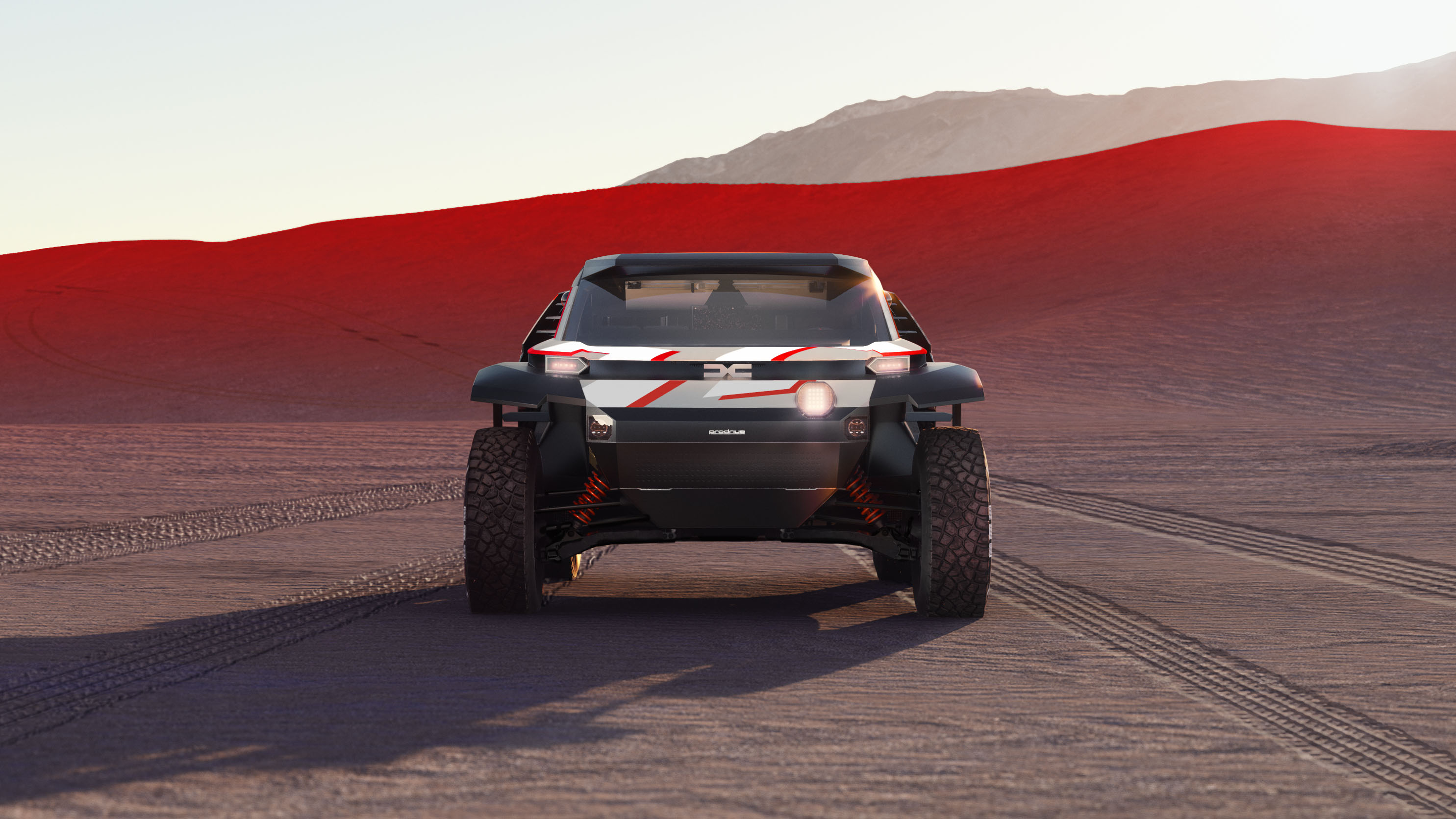 Behold, the Dacia Sandrider a 355bhp roadlegal Dakar car set for 2025
